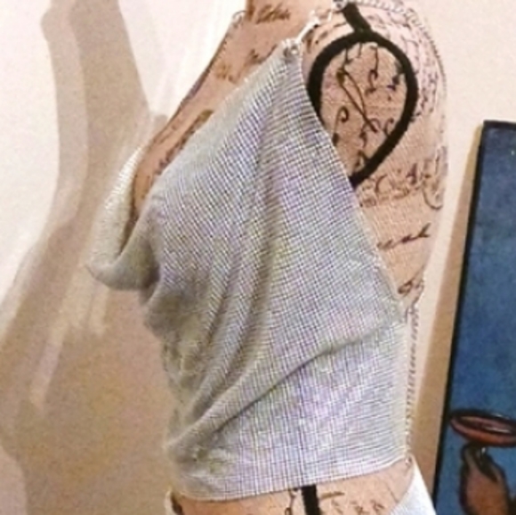 NWT Poster Grl Chain Mail Halter Top Only (Read Description) - Picture 5 of 9